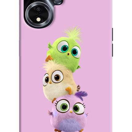 Cute Little Birds Oppo A59 5G Hard Case Back Cover by Casekaro