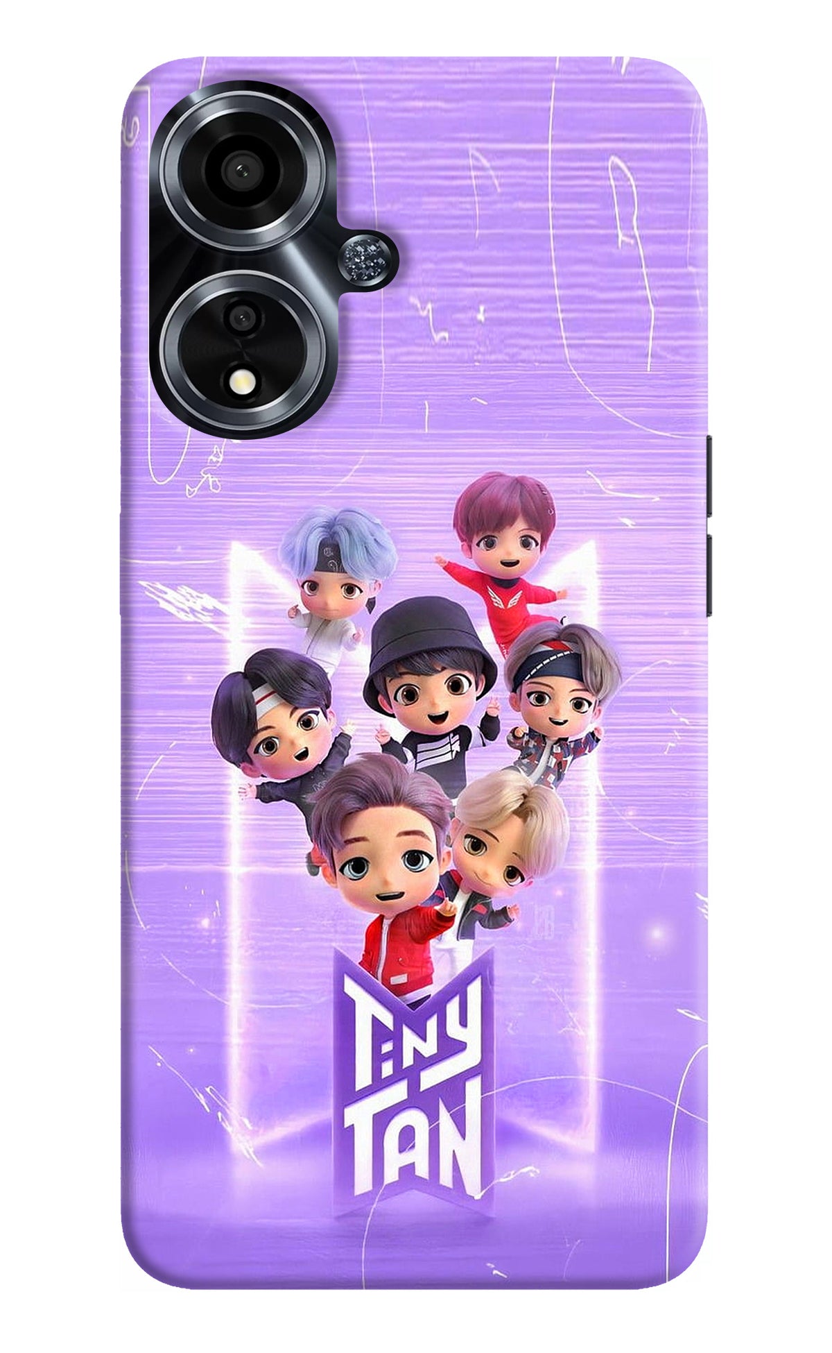 BTS Tiny Tan Oppo A59 5G Back Cover