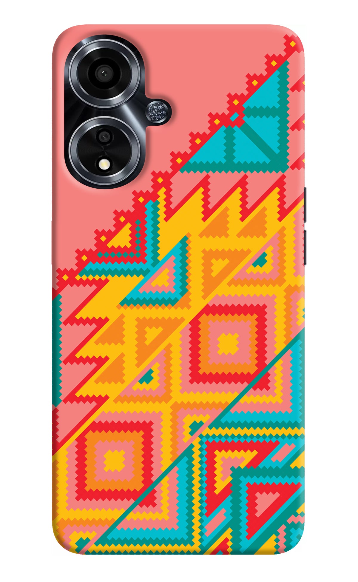 Aztec Tribal Oppo A59 5G Back Cover