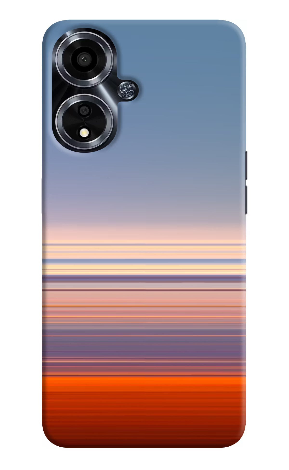 Morning Colors Oppo A59 5G Hard Case Back Cover by Casekaro
