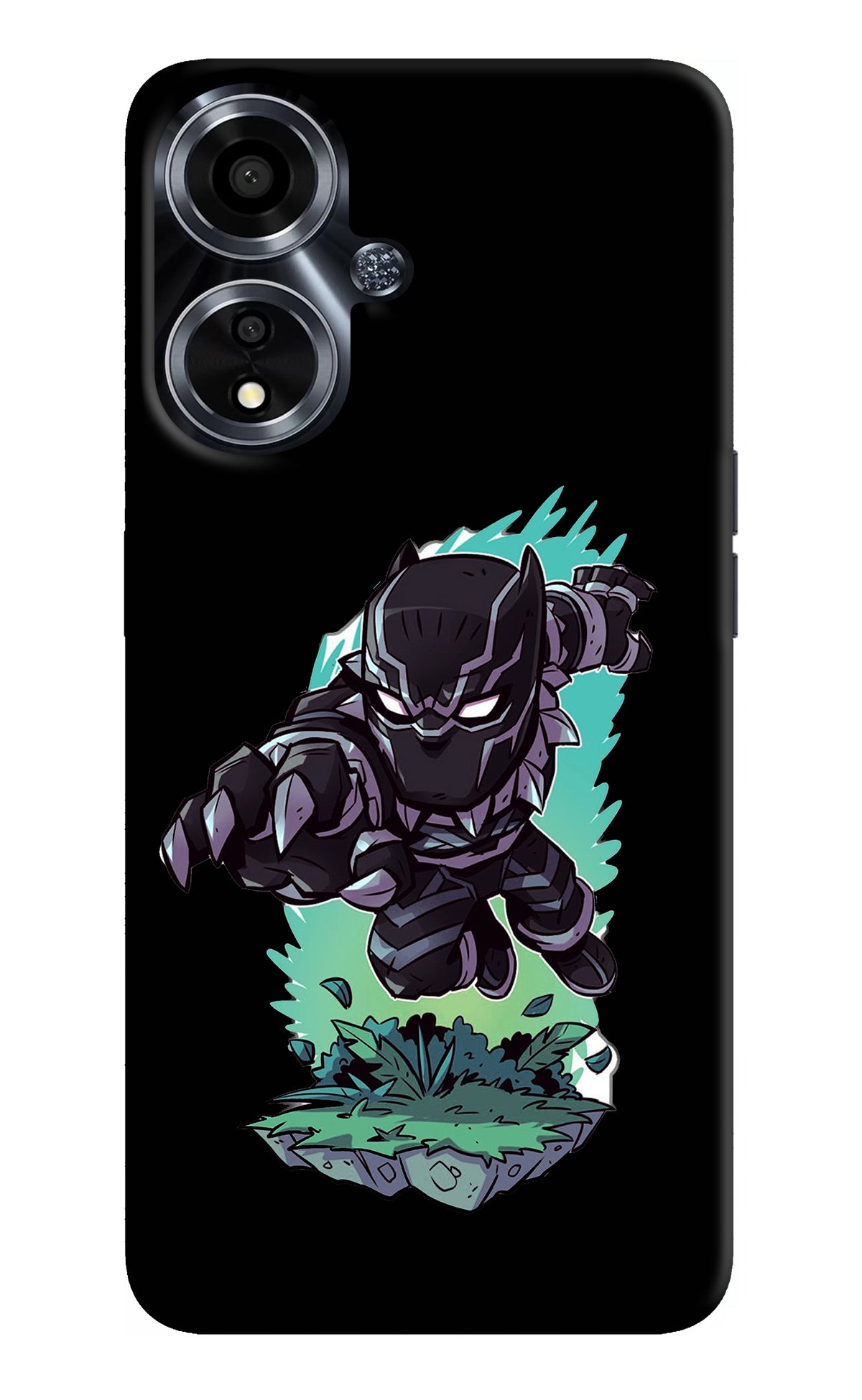 Black Panther Oppo A59 5G Back Cover