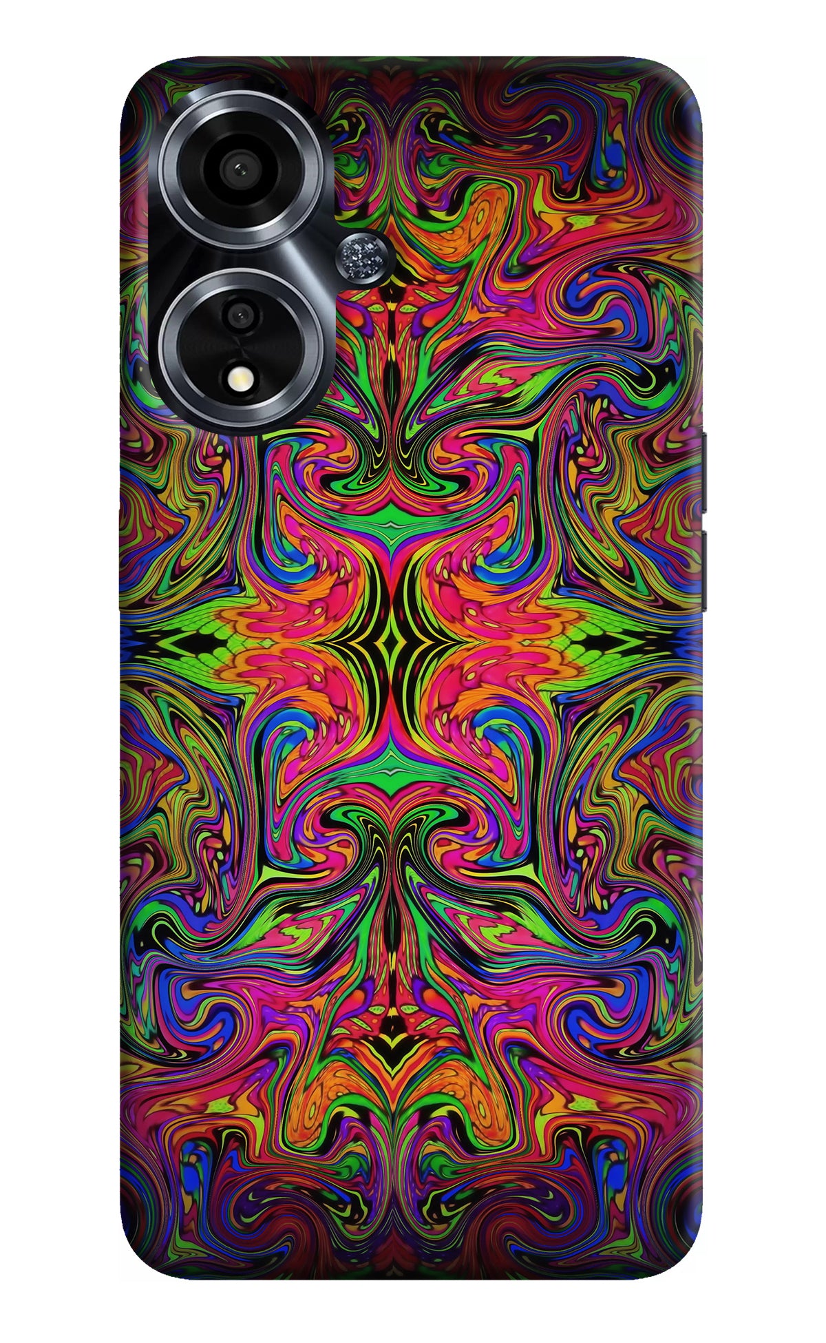 Psychedelic Art Oppo A59 5G Back Cover