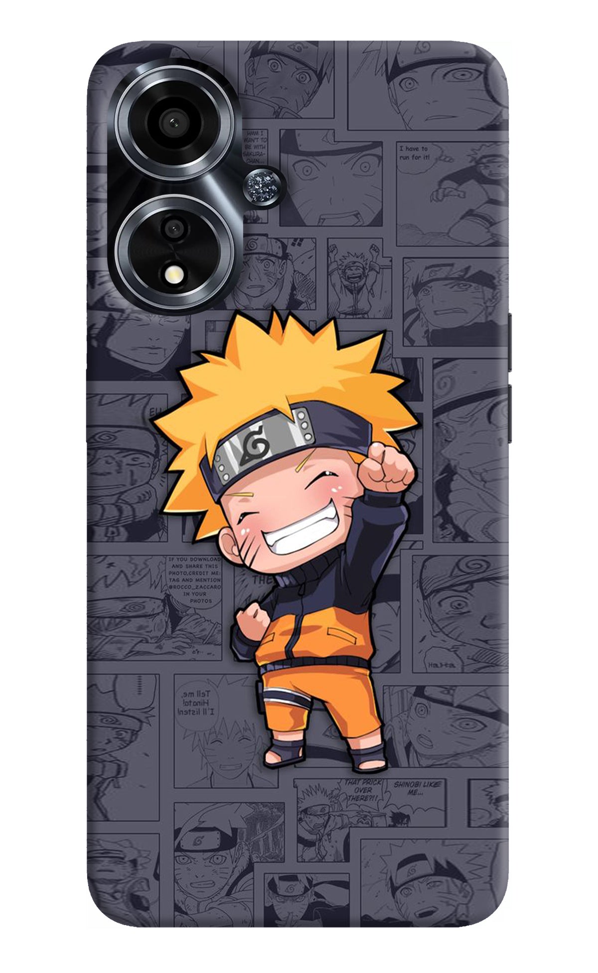 Chota Naruto Oppo A59 5G Back Cover