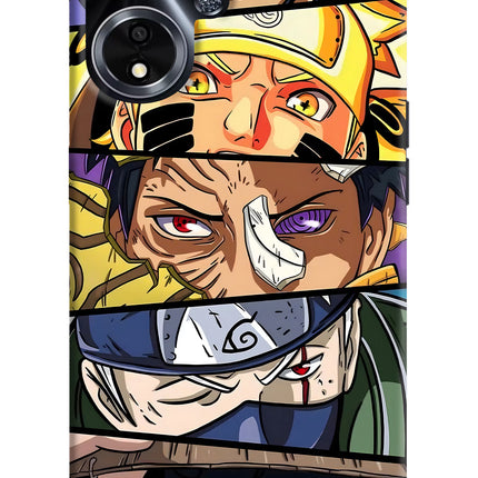 Naruto Character Oppo A59 5G Hard Case Back Cover by Casekaro