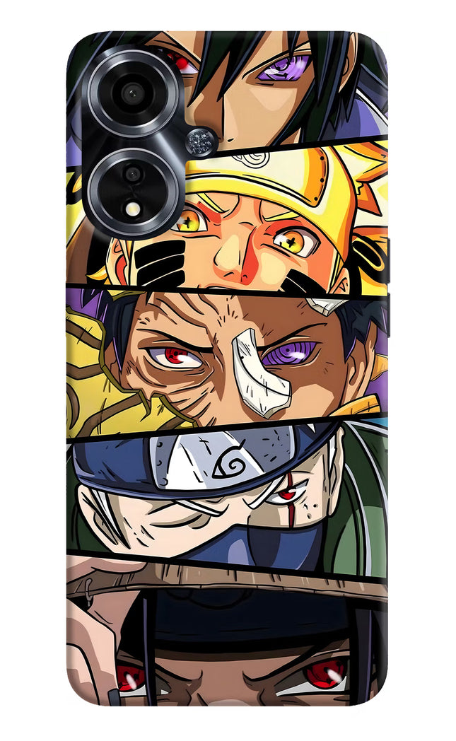 Naruto Character Oppo A59 5G Hard Case Back Cover by Casekaro