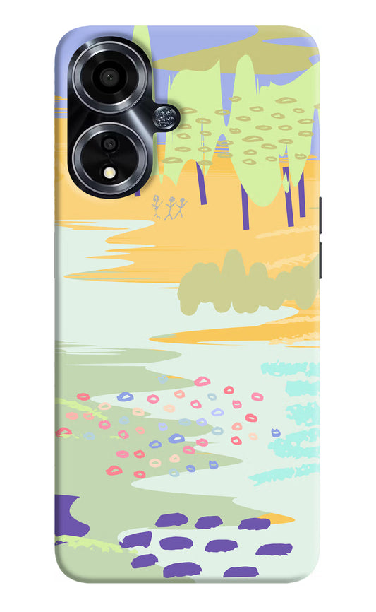 Scenery Oppo A59 5G Hard Case Back Cover by Casekaro