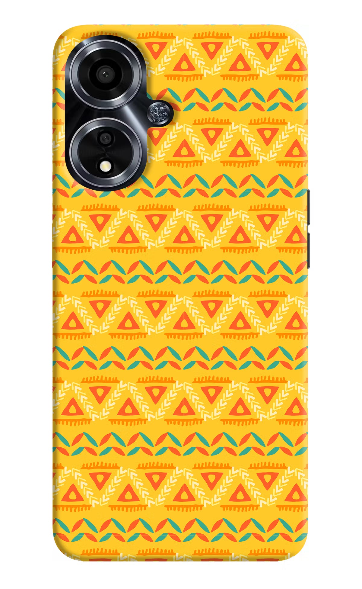 Tribal Pattern Oppo A59 5G Hard Case Back Cover by Casekaro