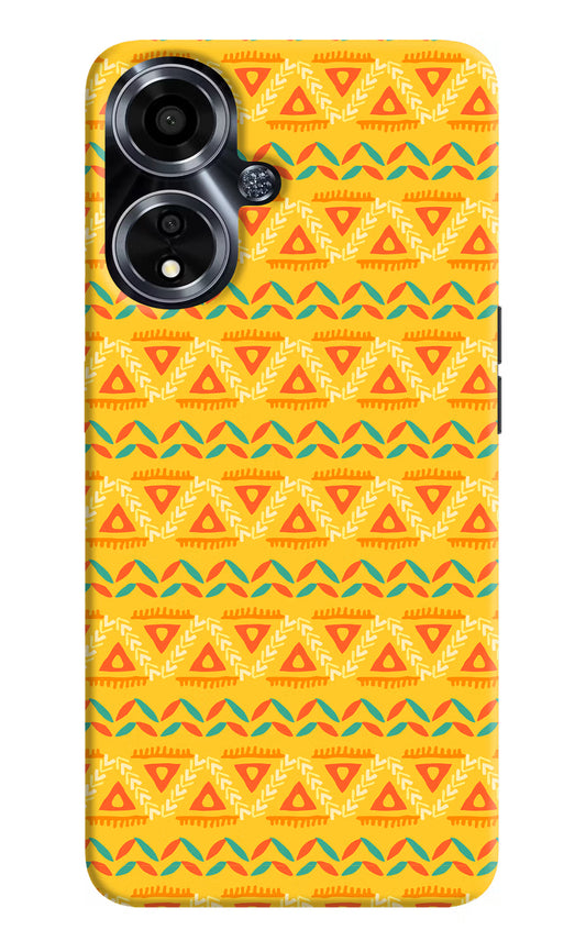 Tribal Pattern Oppo A59 5G Hard Case Back Cover by Casekaro