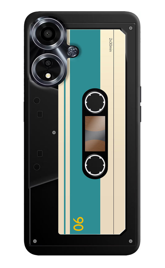 Cassette Oppo A59 5G Hard Case Back Cover by Casekaro