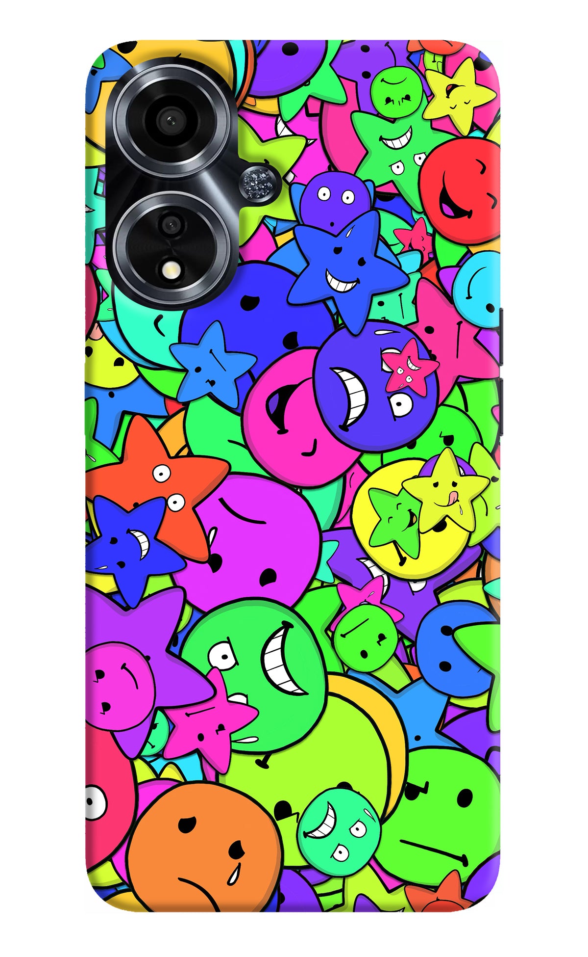 Fun Doodle Oppo A59 5G Back Cover