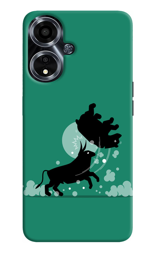 Bull Conqueror Oppo A59 5G Back Cover