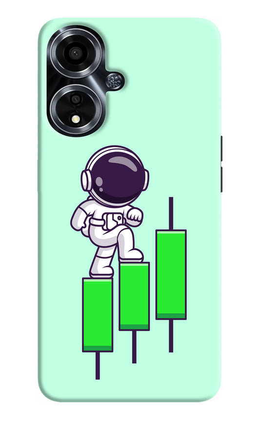 Astronaut Trader Oppo A59 5G Back Cover