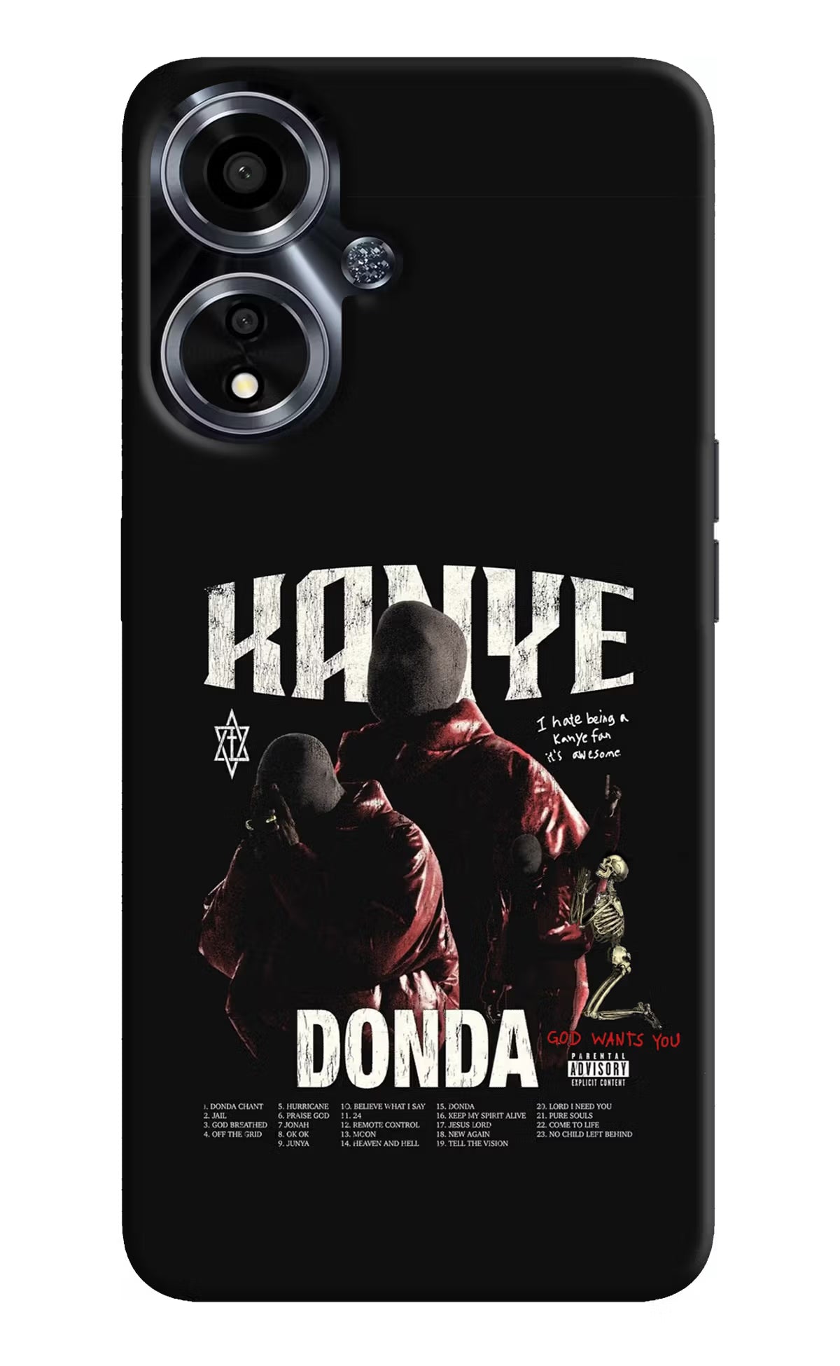 Donda Kanye West Oppo A59 5G Hard Case Back Cover by Casekaro
