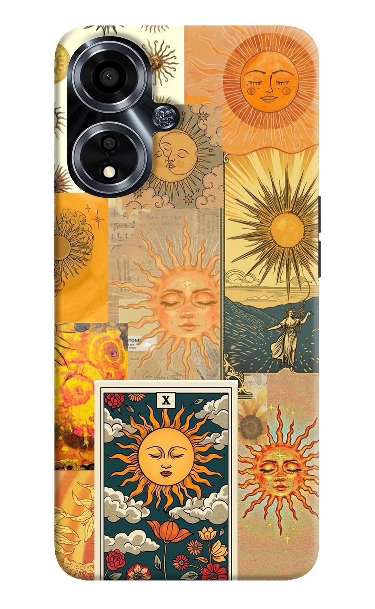 Sun Oppo A59 5G Hard Case Back Cover by Casekaro