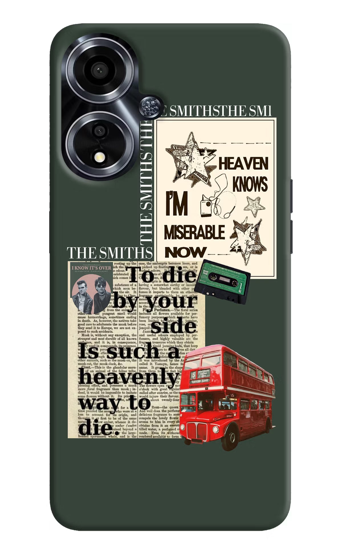 The Smiths Oppo A59 5G Hard Case Back Cover by Casekaro