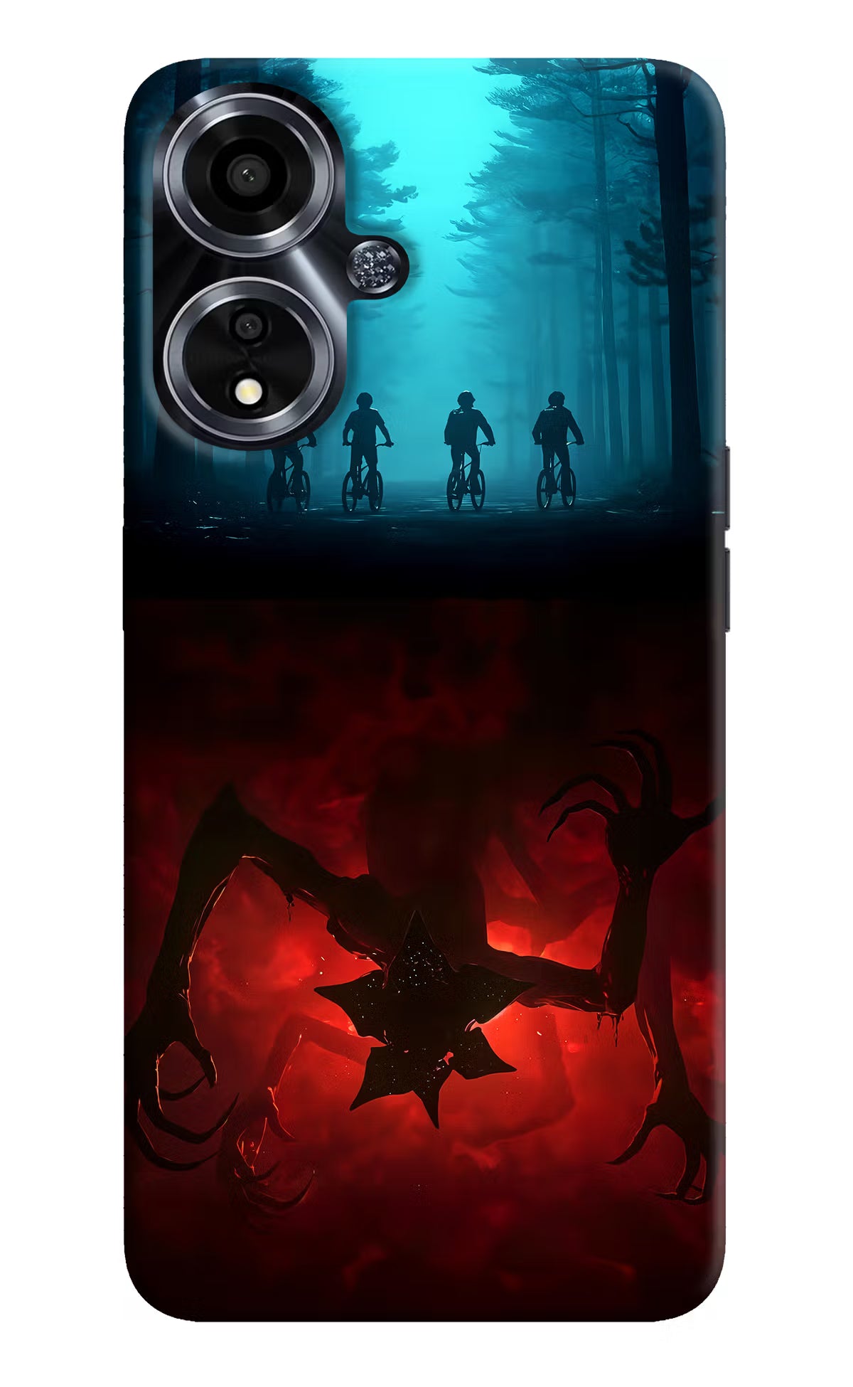Ordinary Things Downside Up Oppo A59 5G Hard Case Back Cover by Casekaro