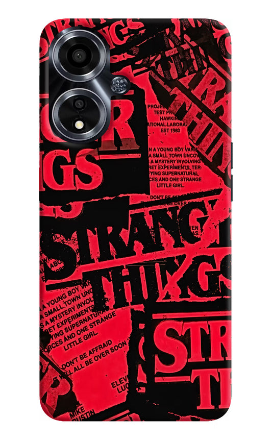 Ordinary Things Oppo A59 5G Hard Case Back Cover by Casekaro