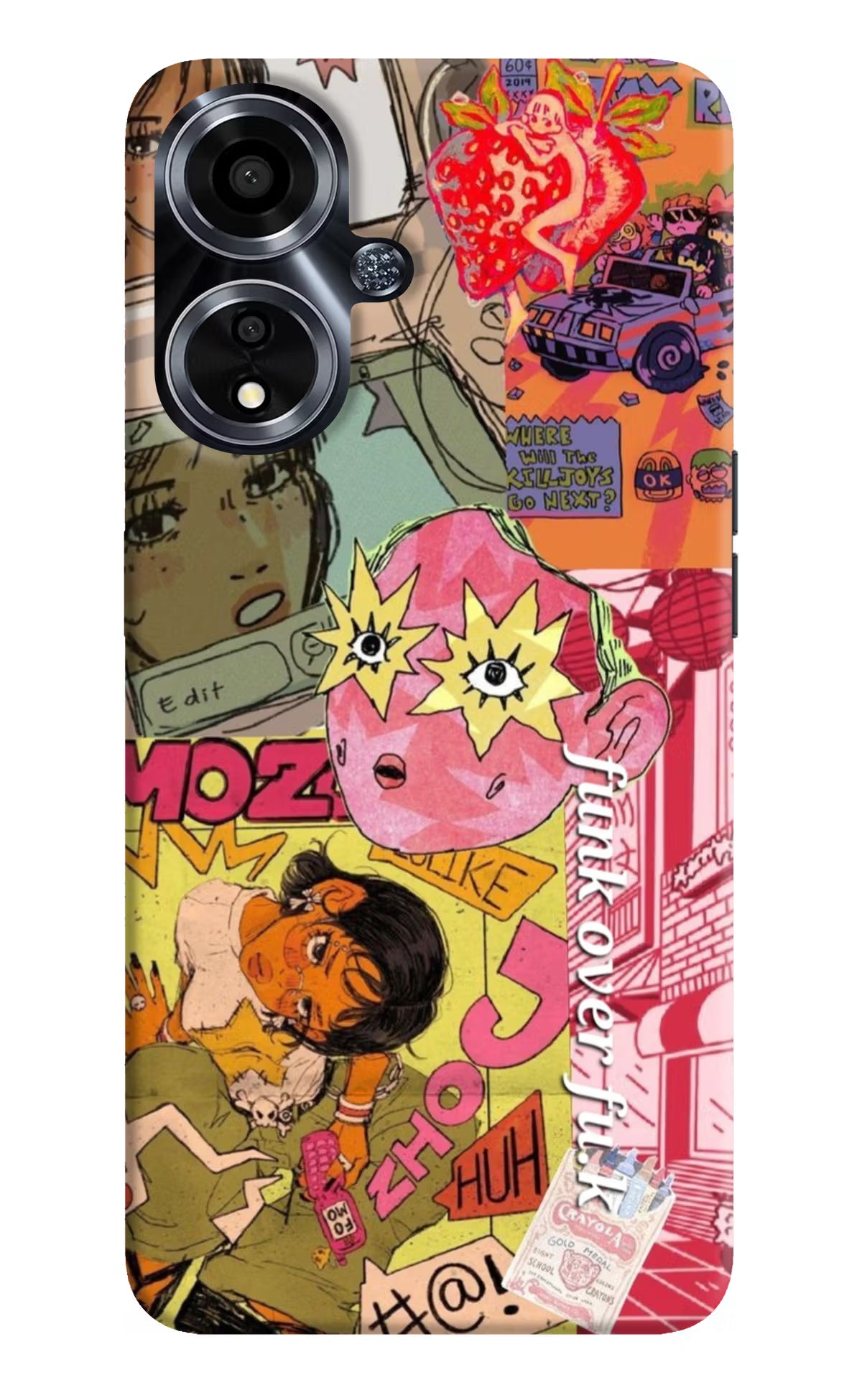Funkover Oppo A59 5G Back Cover