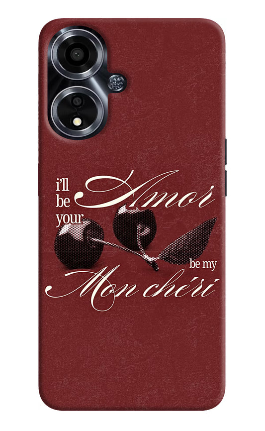 Velvet Cherry Oppo A59 5G Back Cover