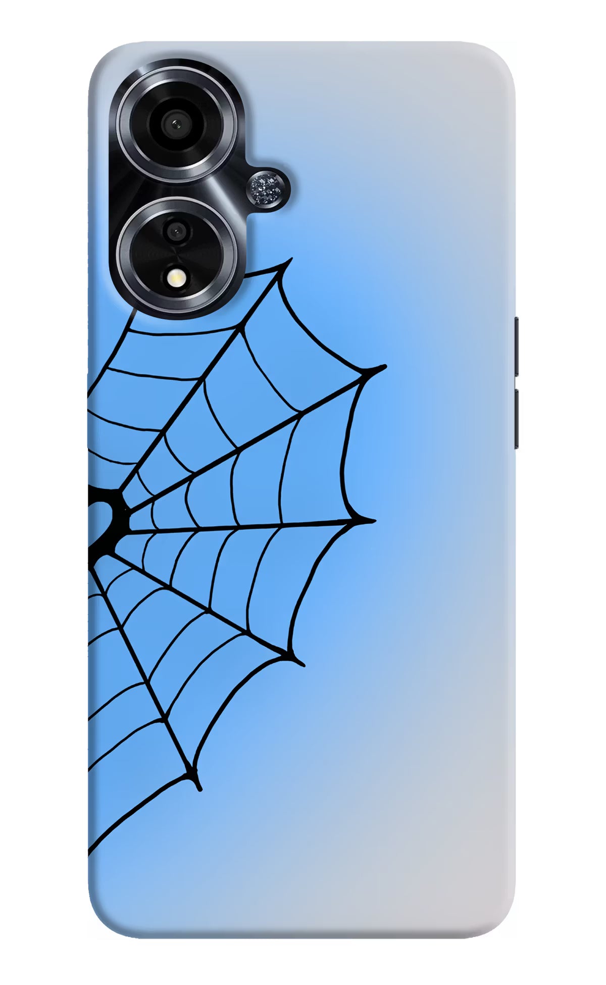 Blue Web Oppo A59 5G Back Cover