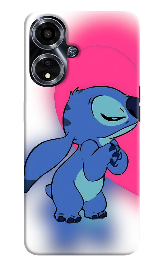 Stitch Hug Oppo A59 5G Hard Case Back Cover by Casekaro