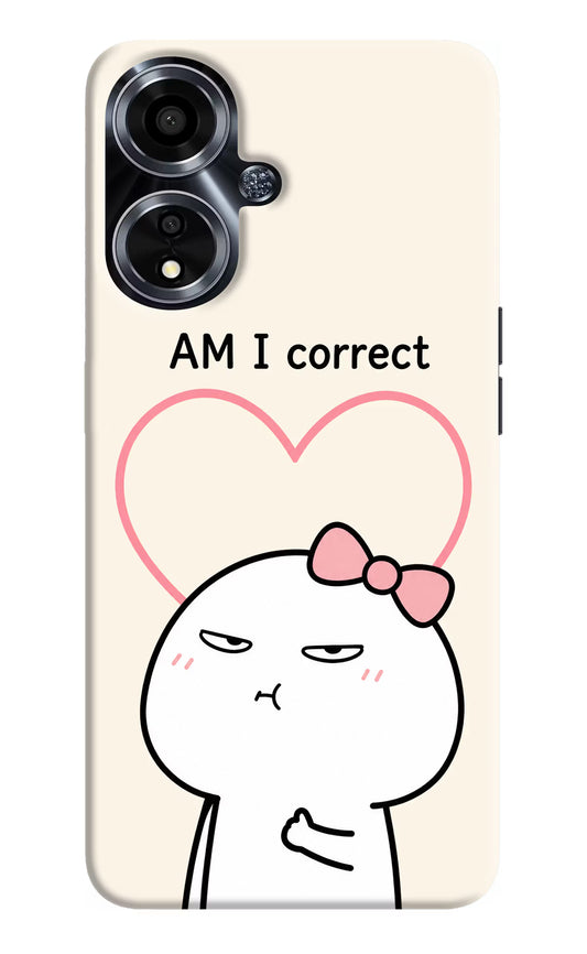 Always Right Oppo A59 5G Hard Case Back Cover by Casekaro