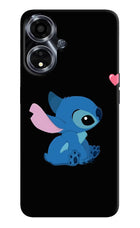 Stitch Crush Oppo A59 5G Hard Case Back Cover by Casekaro