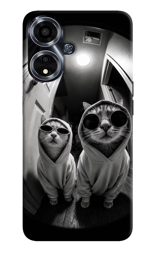 Hood Cats Oppo A59 5G Hard Case Back Cover by Casekaro