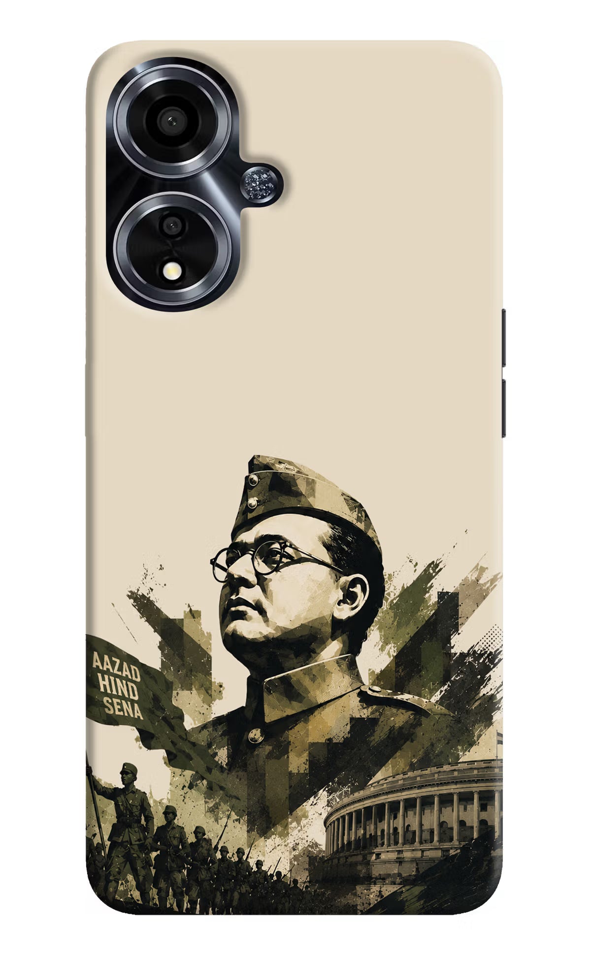 Netaji Rising Oppo A59 5G Back Cover