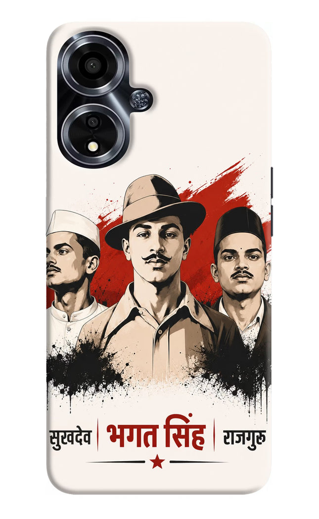 Bhagat Singh Trio Oppo A59 5G Hard Case Back Cover by Casekaro