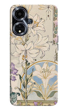 White Lily Oppo A59 5G Back Cover