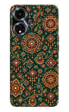 Green Pataka Oppo A59 5G Hard Case Back Cover by Casekaro