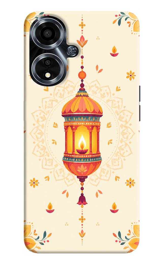 Golden Lantern Oppo A59 5G Hard Case Back Cover by Casekaro