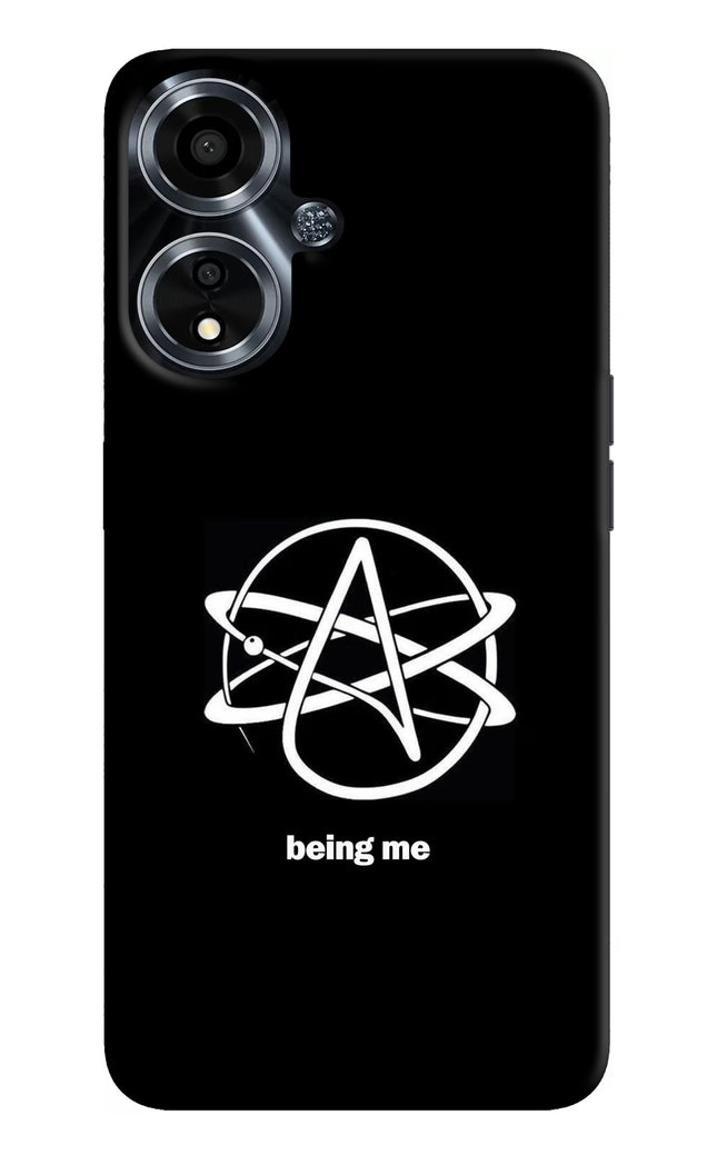 Atheist Symbol Oppo A59 5G Hard Case Back Cover by Casekaro