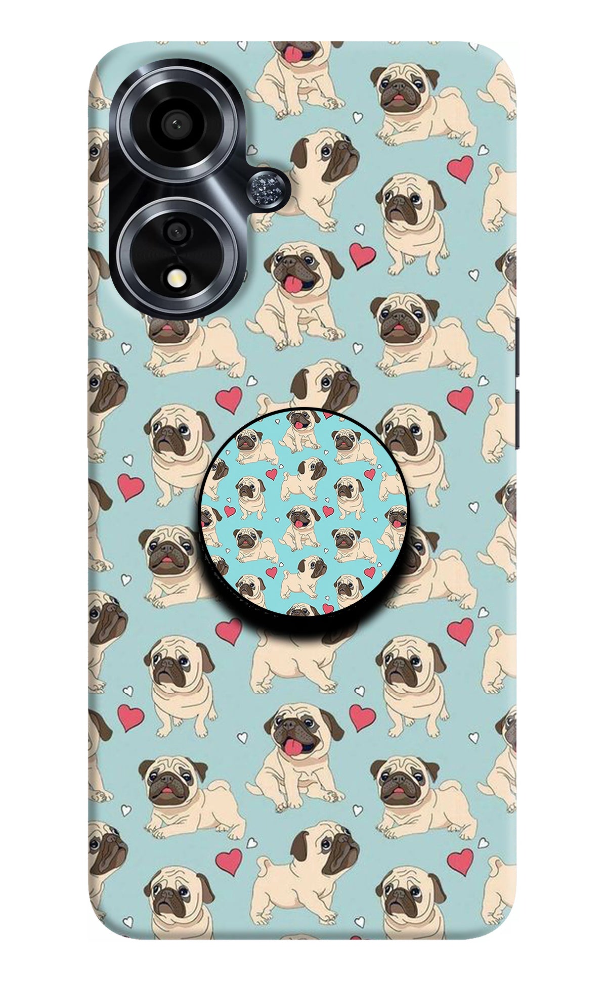 Pug Dog Oppo A59 5G Pop Case