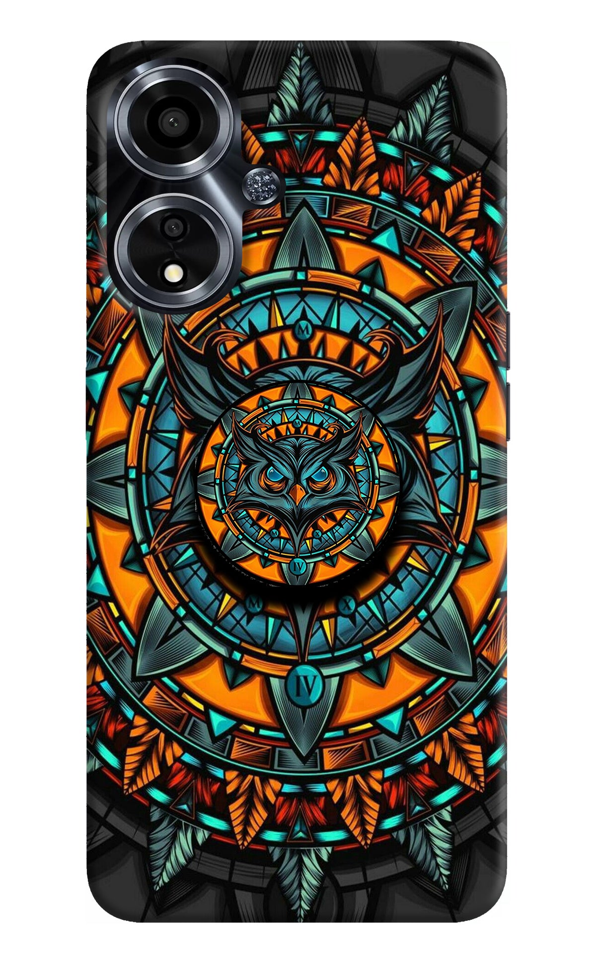 Angry Owl Oppo A59 5G Pop Case