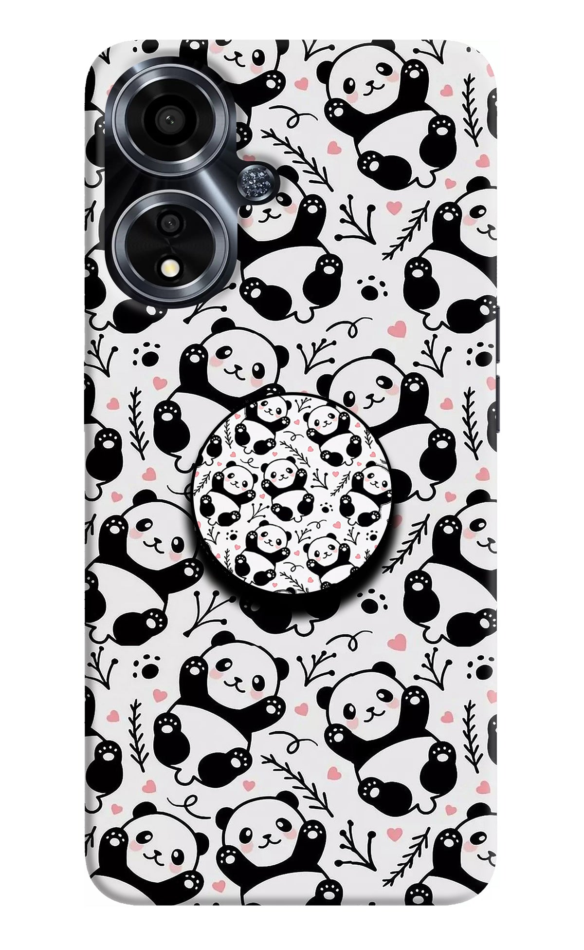 Cute Panda Oppo A59 5G Pop Case