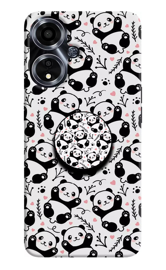 Cute Panda Oppo A59 5G Pop Case by Casekaro