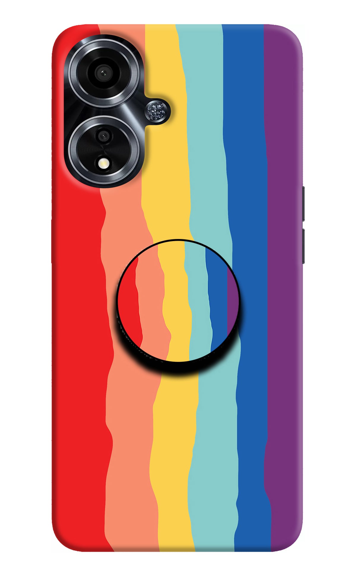 Rainbow Oppo A59 5G Pop Case