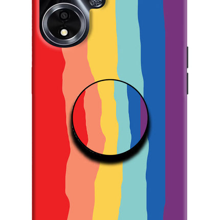 Rainbow Oppo A59 5G Pop Case by Casekaro