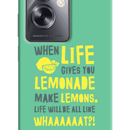 Quote Oppo A79 5G Hard Case Back Cover by Casekaro