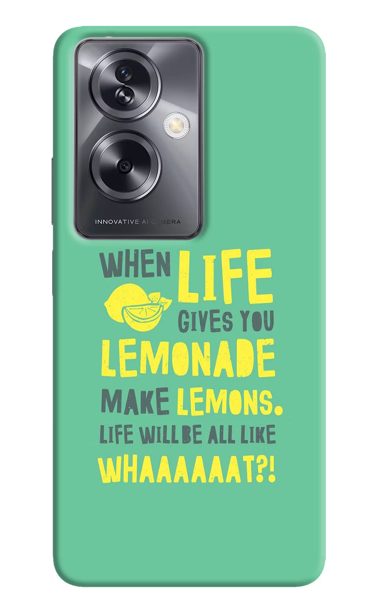 Quote Oppo A79 5G Hard Case Back Cover by Casekaro