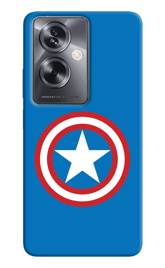 Captain America Logo Oppo A79 5G Back Cover