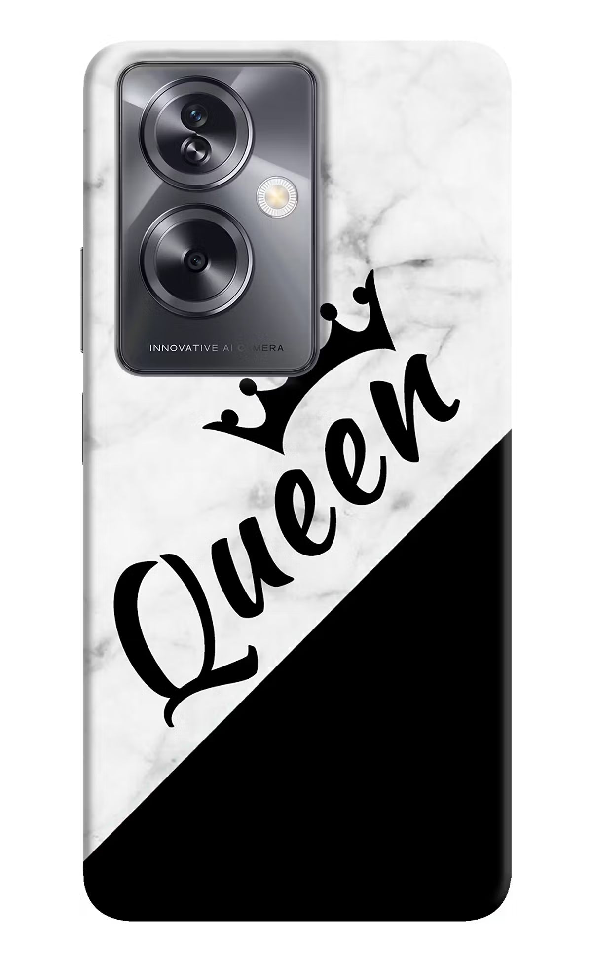 Queen Oppo A79 5G Hard Case Back Cover by Casekaro