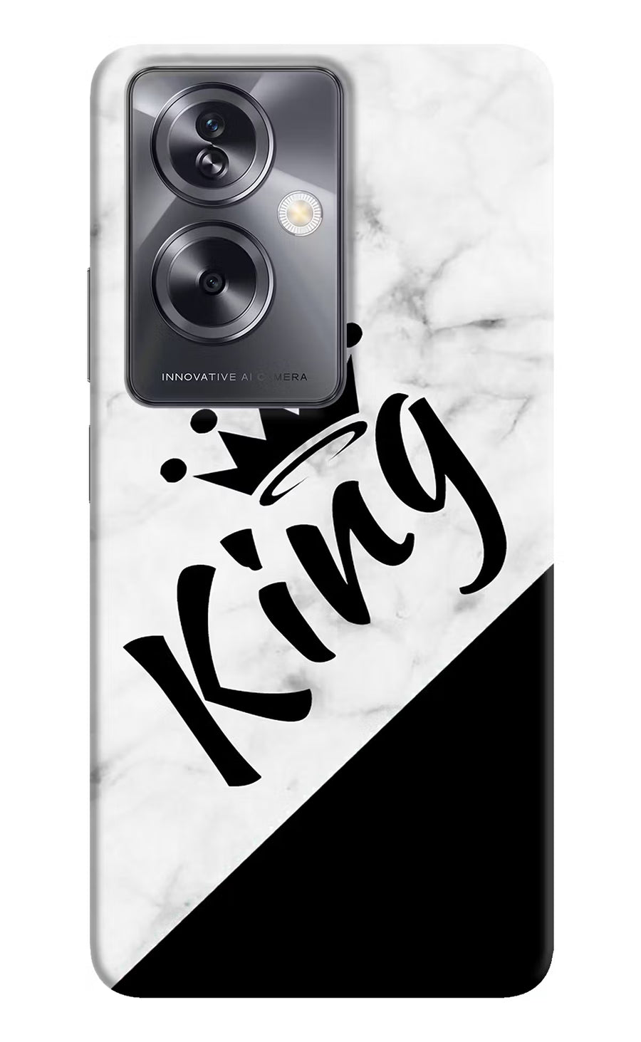 King Oppo A79 5G Back Cover, Hard case