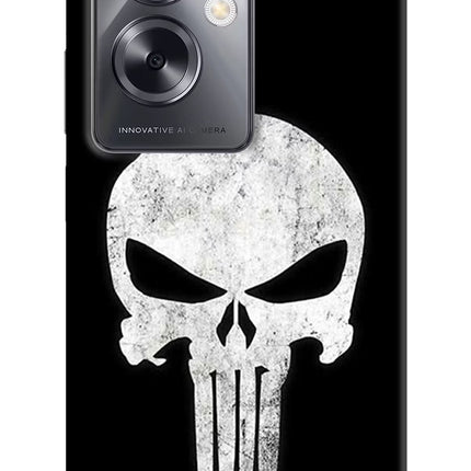 Punisher Skull Oppo A79 5G Hard Case Back Cover by Casekaro