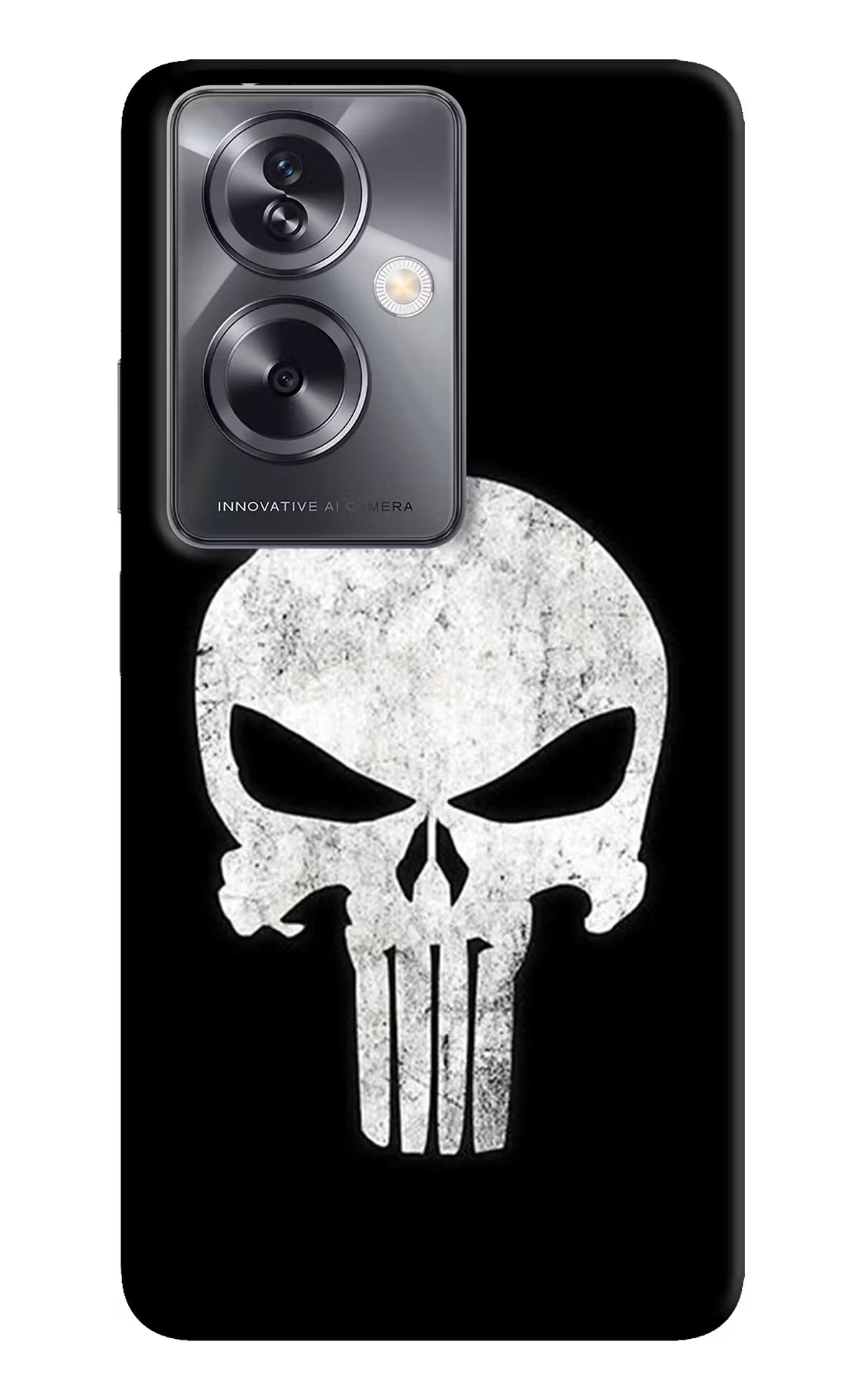 Punisher Skull Oppo A79 5G Hard Case Back Cover by Casekaro