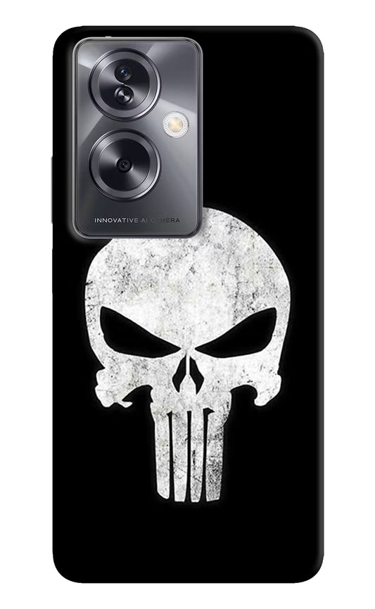 Punisher Skull Oppo A79 5G Hard Case Back Cover by Casekaro