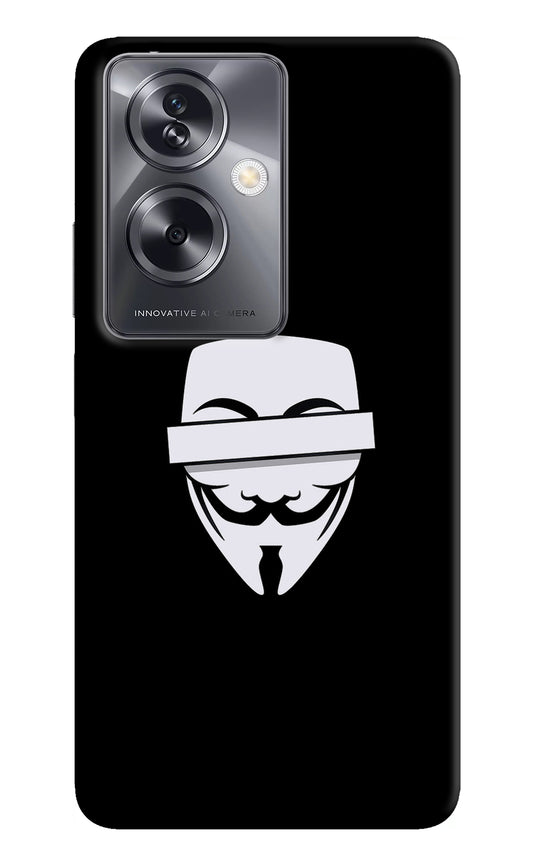 Anonymous Face Oppo A79 5G Back Cover