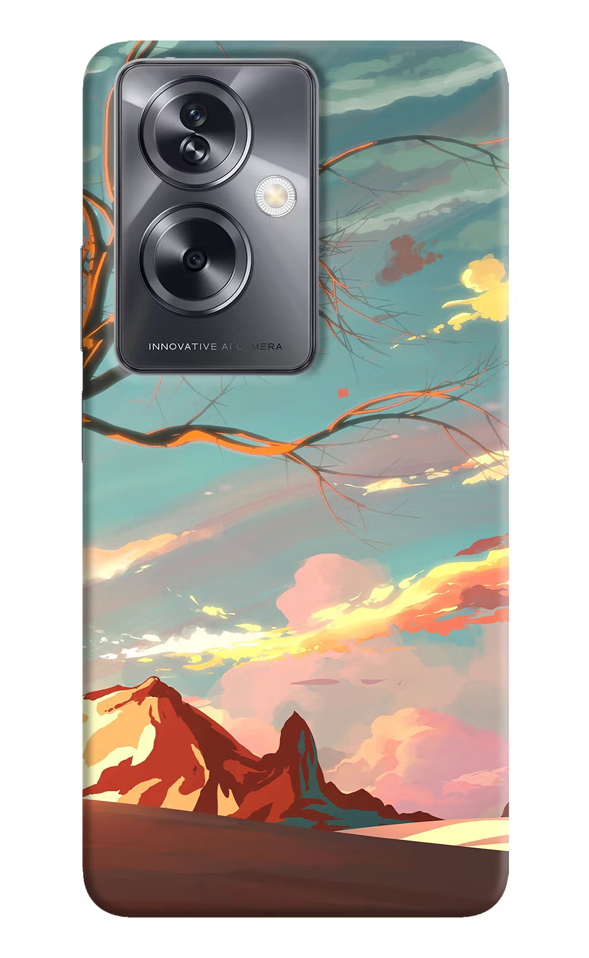 Scenery Oppo A79 5G Hard Case Back Cover by Casekaro